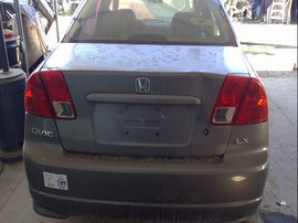 2004 HONDA CIVIC, GRAY, LX, 1.7L, AT,  A25079